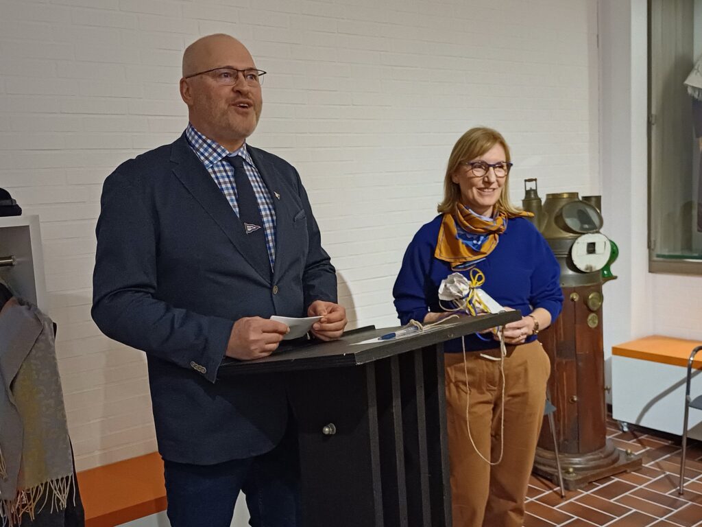 Ausstellungseröffnung mal anders 1 Inselmuseum zur Geschichte von Juist in der Nordsee